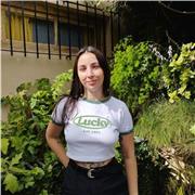 Estudiante de profesorado y licenciatura en matemática que da clases virtuales de geometría, álgebra, análisis matemático